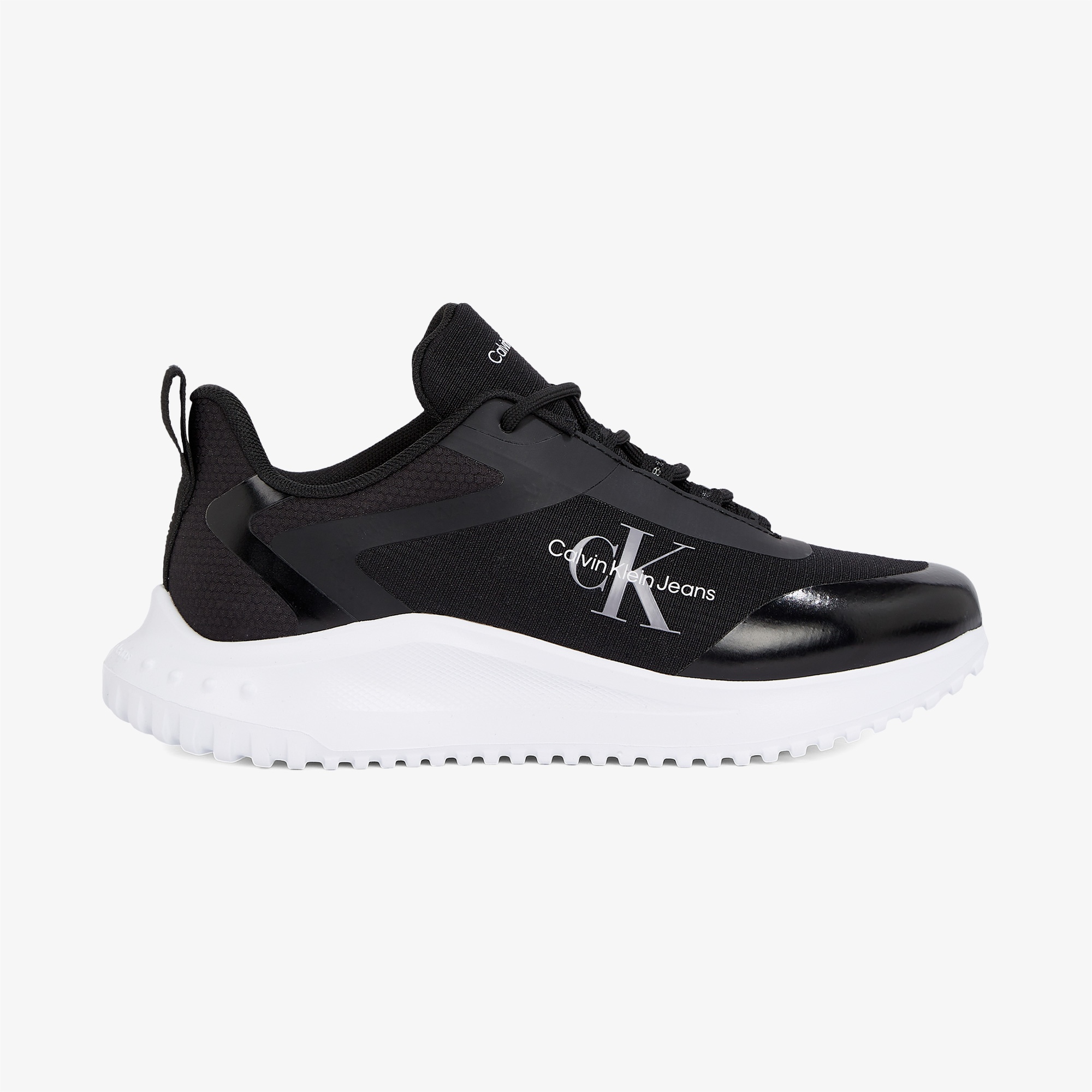 Calvin Klein Eva Runner Low Lace Mix Kadın Siyah Sneaker