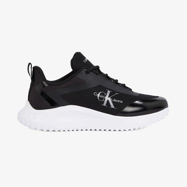  Calvin Klein Eva Runner Low Lace Mix Kadın Siyah Sneaker
