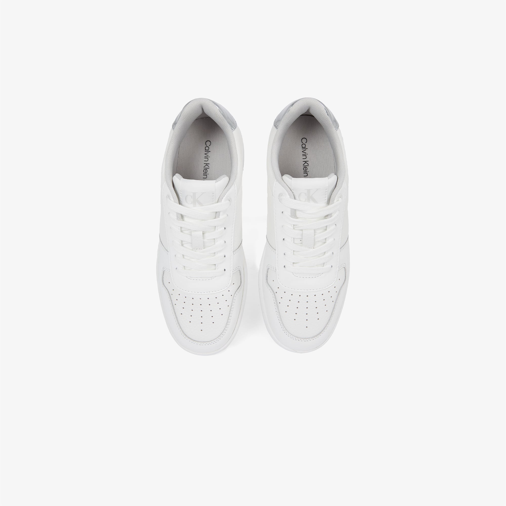 Calvin Klein Basket Cupsole Low Kadın Beyaz Sneaker