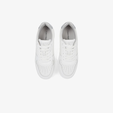 Calvin Klein Basket Cupsole Low Kadın Beyaz Sneaker