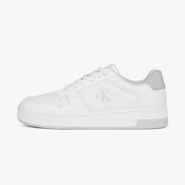  Calvin Klein Basket Cupsole Low Kadın Beyaz Sneaker