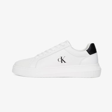  Calvin Klein Chunky Cupsole Erkek Beyaz Sneaker