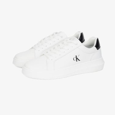  Calvin Klein Chunky Cupsole Erkek Beyaz Sneaker