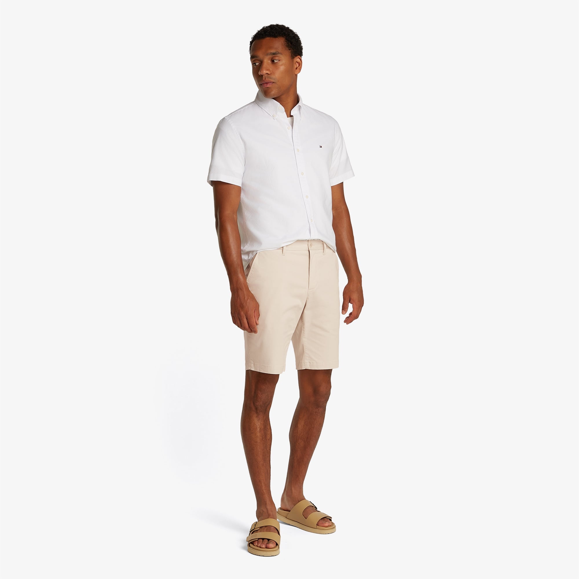 Tommy Hilfiger Harlem Short 1985 Erkek Bej Şort