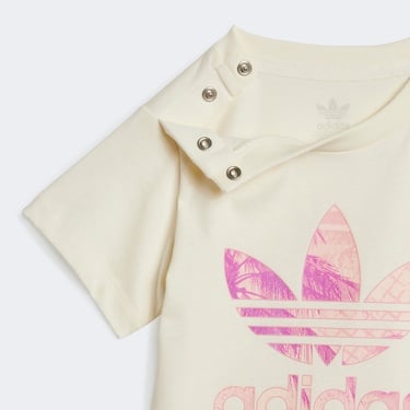  adidas Originals Çocuk Krem Şort Takım