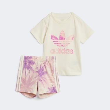  adidas Originals Çocuk Krem Şort Takım