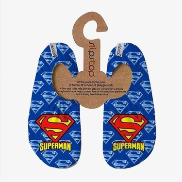  Slipstop Victorious Superman Çocuk Renkli Havuz Ayakkabısı