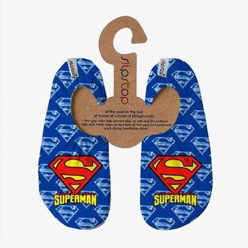  Slipstop Victorious Superman Çocuk Renkli Havuz Ayakkabısı