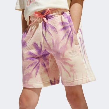  adidas Short Tee Set Çocuk Bej Şort Takım