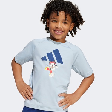  adidas Disney Mickey Mouse Çocuk Mavi Şort Takım