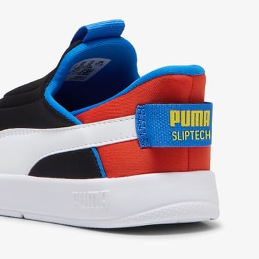  Puma Courtflex V3 Sliptech Ps Çocuk Siyah Spor Ayakkabı