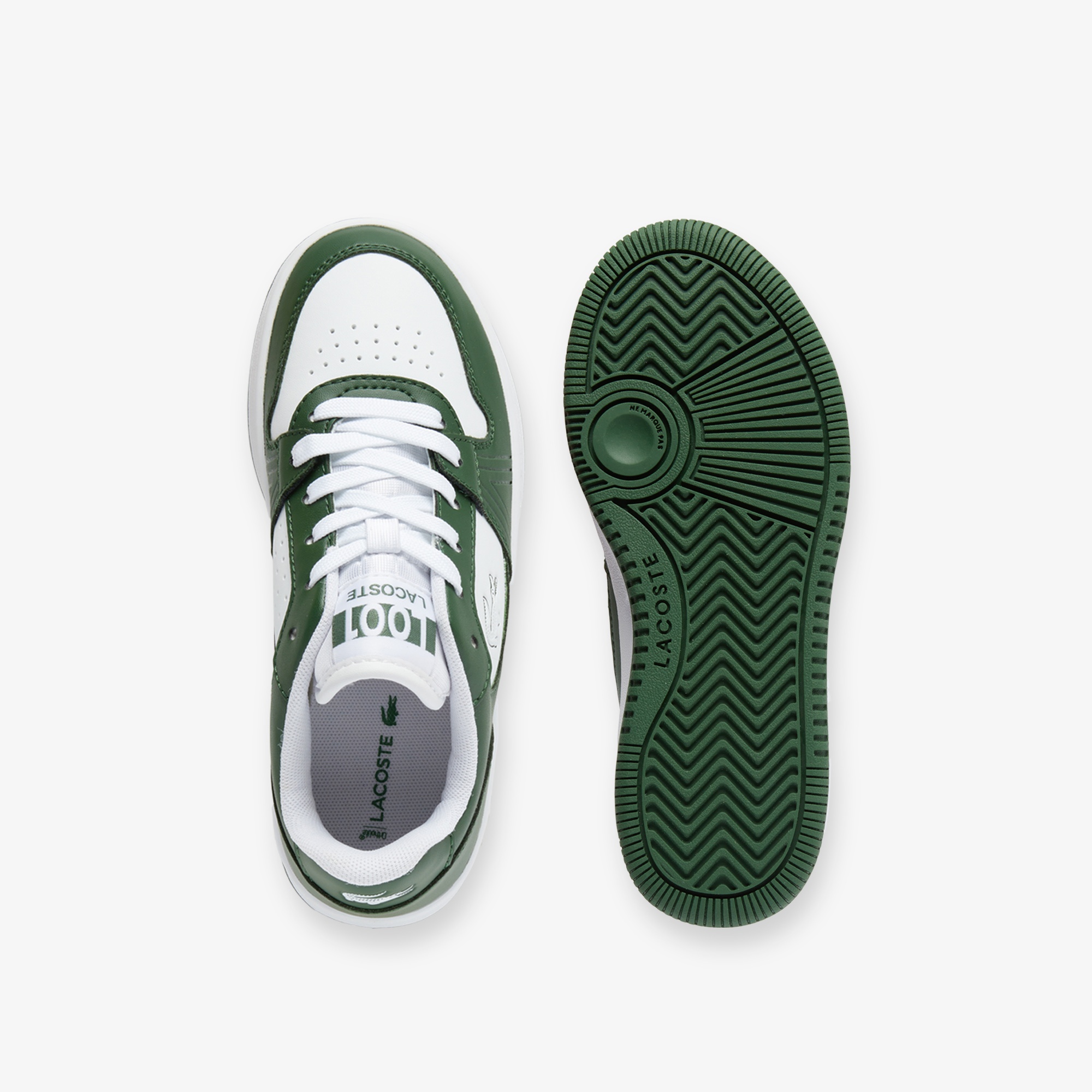Lacoste L001 Set Leather Çocuk Yeşil Spor Ayakkabı