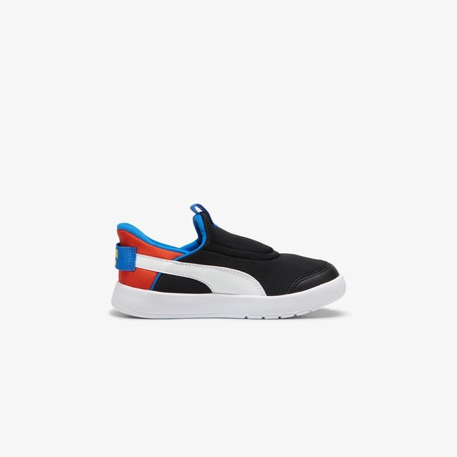  Puma Courtflex V3 Sliptech Ps Çocuk Siyah Spor Ayakkabı