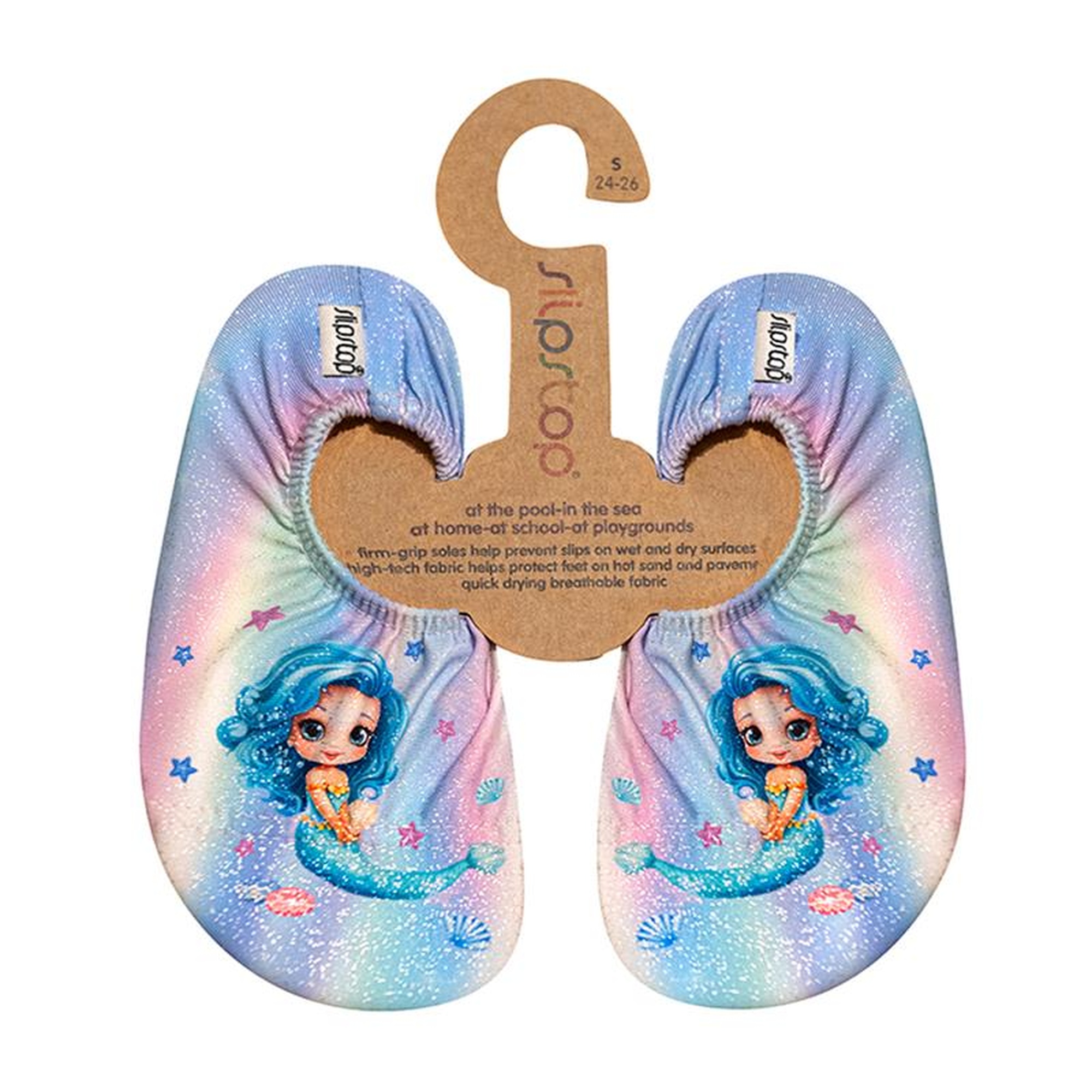 Slipstop Seastar  Çocuk Renkli Havuz Ayakkabısı