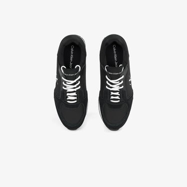  Calvin Klein Runner Sock Laceup Erkek Siyah Sneaker