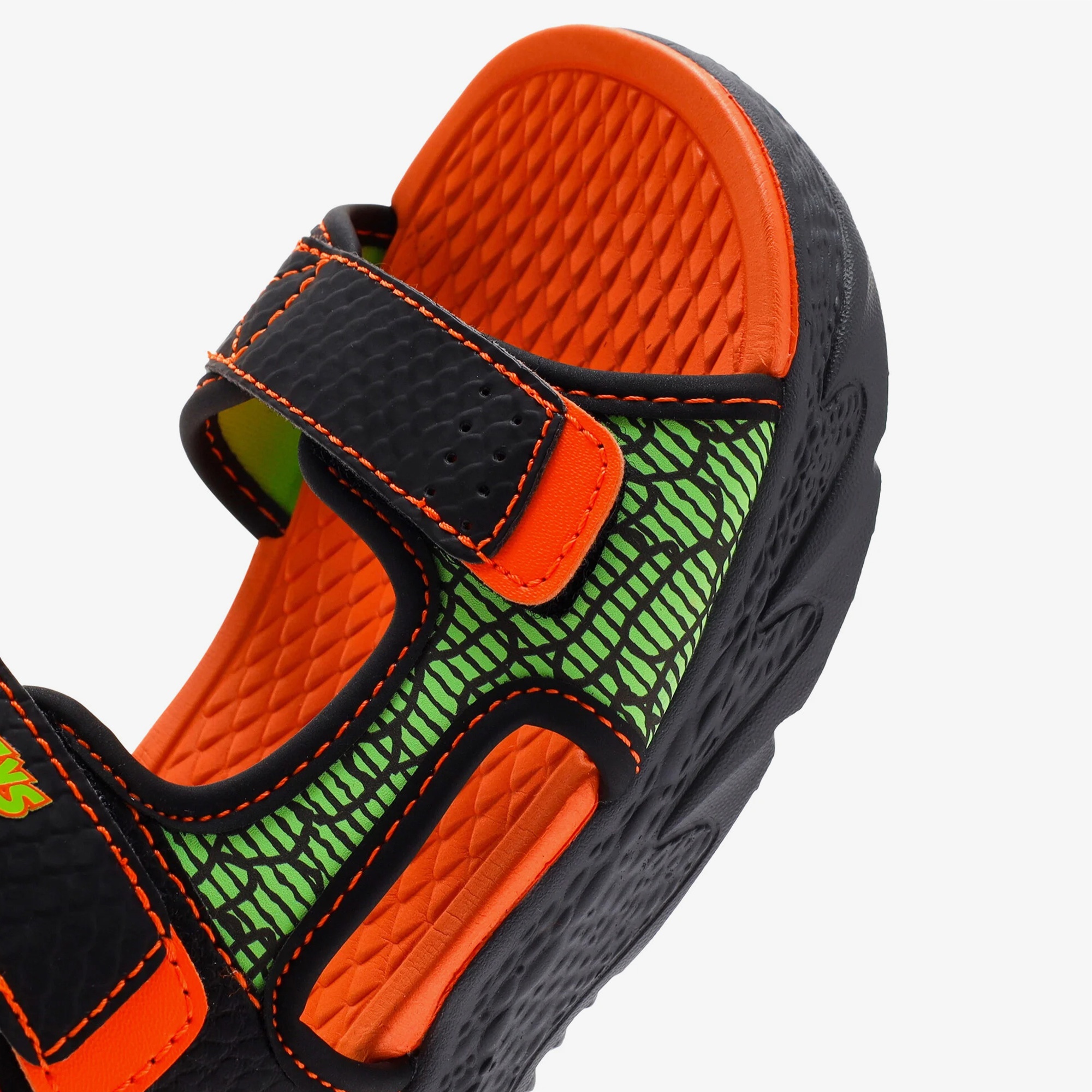 Skechers Lights Creature Splash Çocuk Işıklı Siyah Sandalet