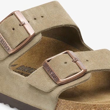  Birkenstock Arizona VL Süet Unisex Kahverengi Terlik