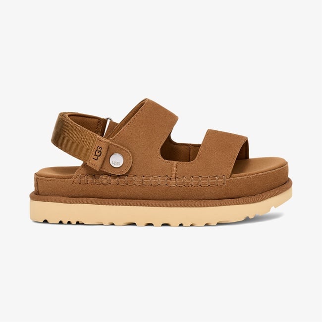  UGG Goldenstar Glide Kadın Kahverengi Sandalet