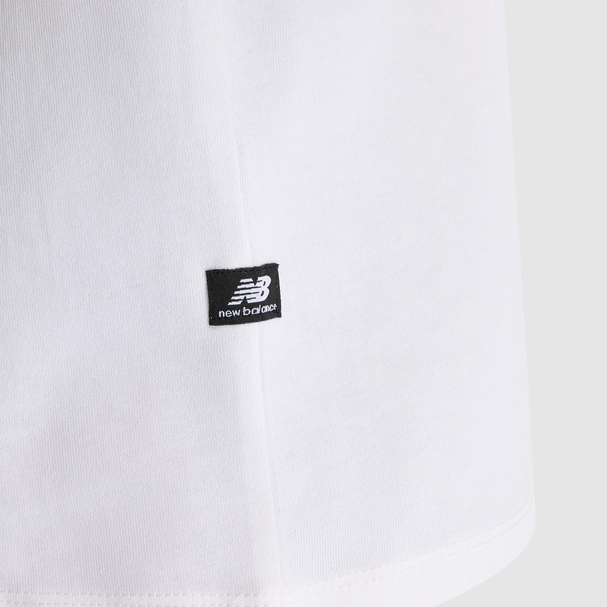 New Balance Lifestyle Erkek Beyaz T-Shirt