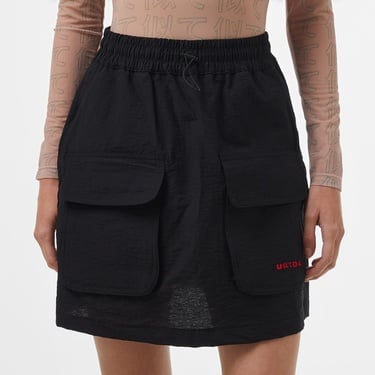  UNITED4 Kadın Siyah Etek