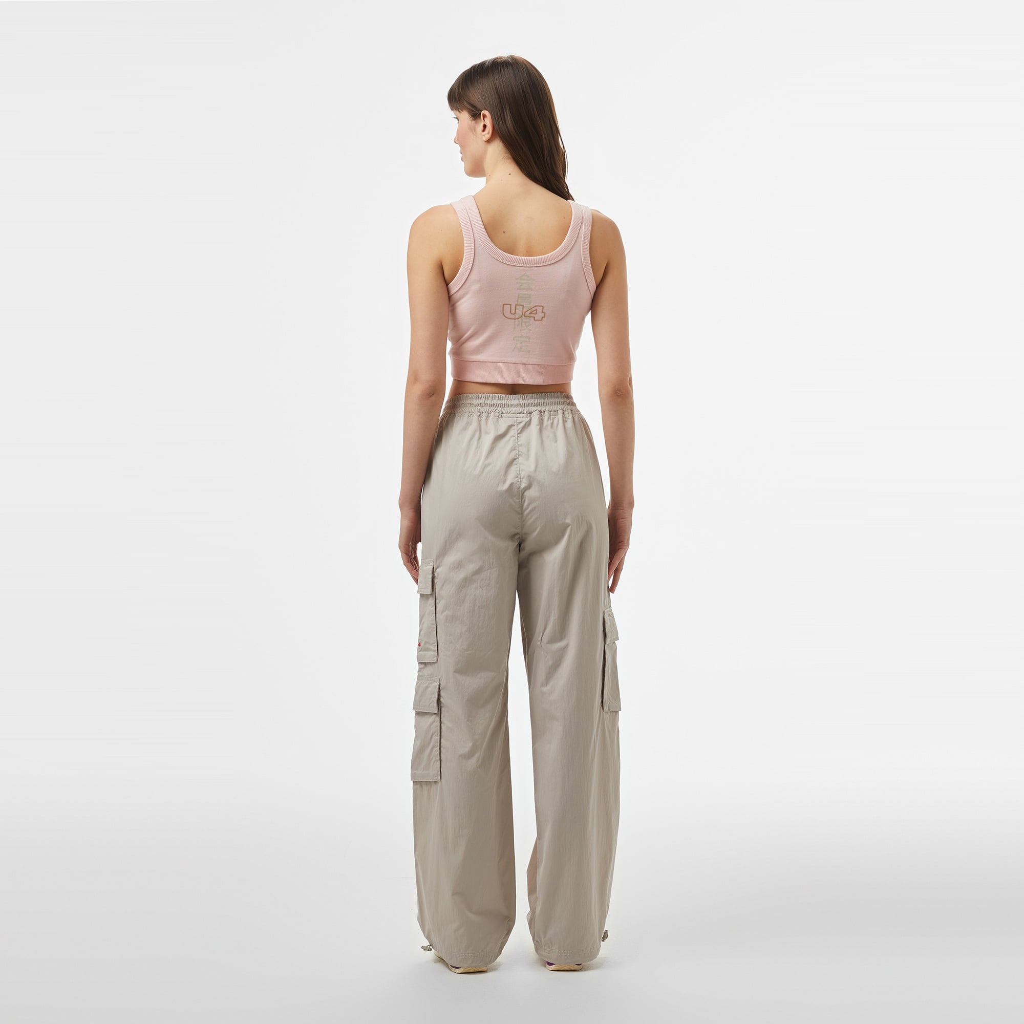 UNITED4 Kadın Krem Pantolon