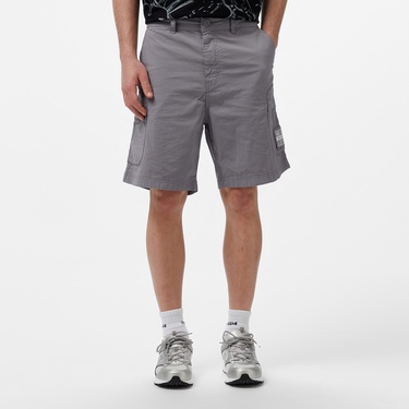  UNITED4 Erkek Gri Bermuda