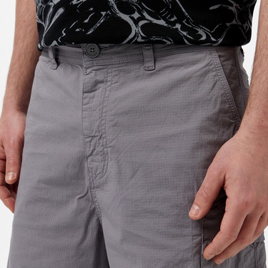  UNITED4 Erkek Gri Bermuda