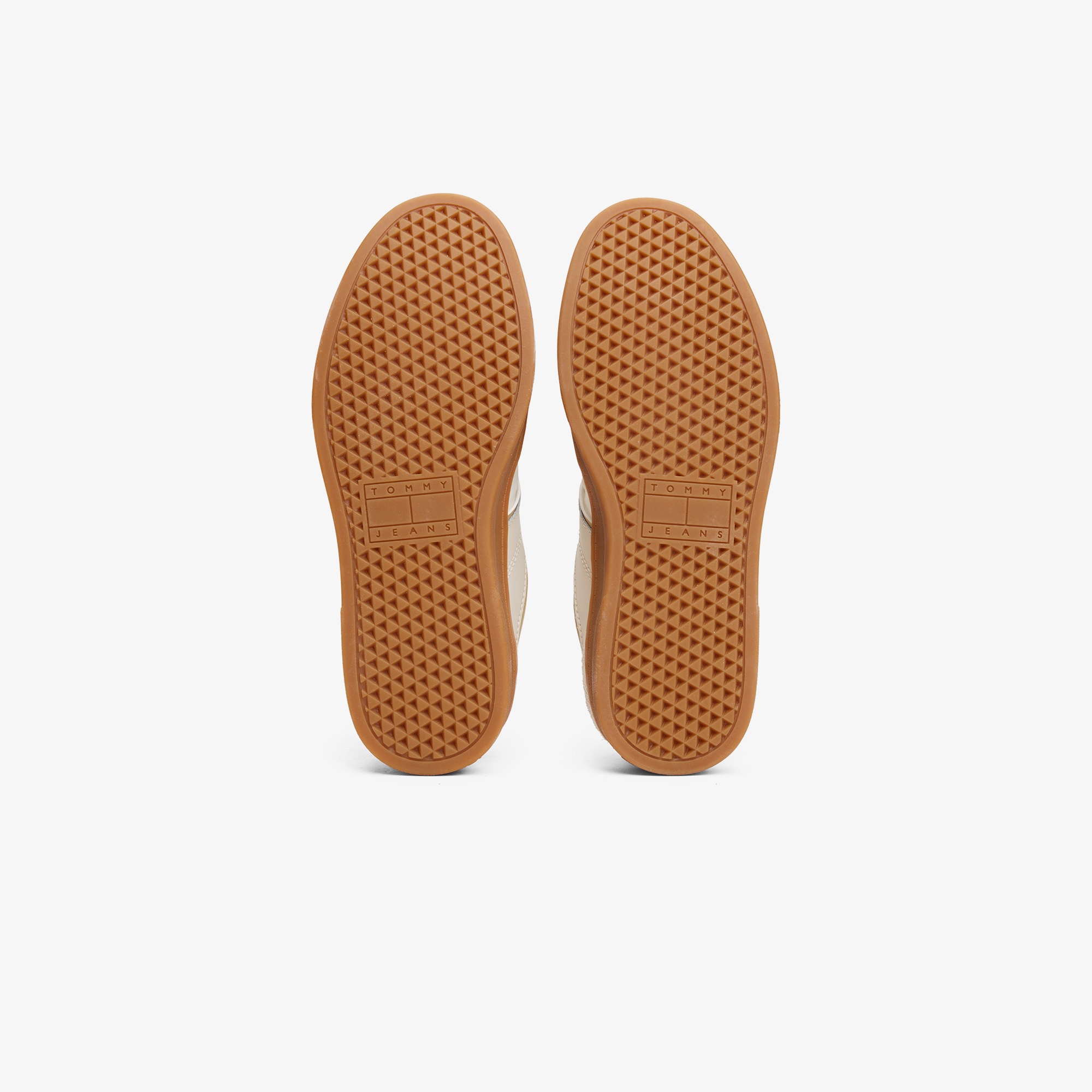 Tommy Hilfiger Greenwich Mix Media Kadın Bej Spor Ayakkabı