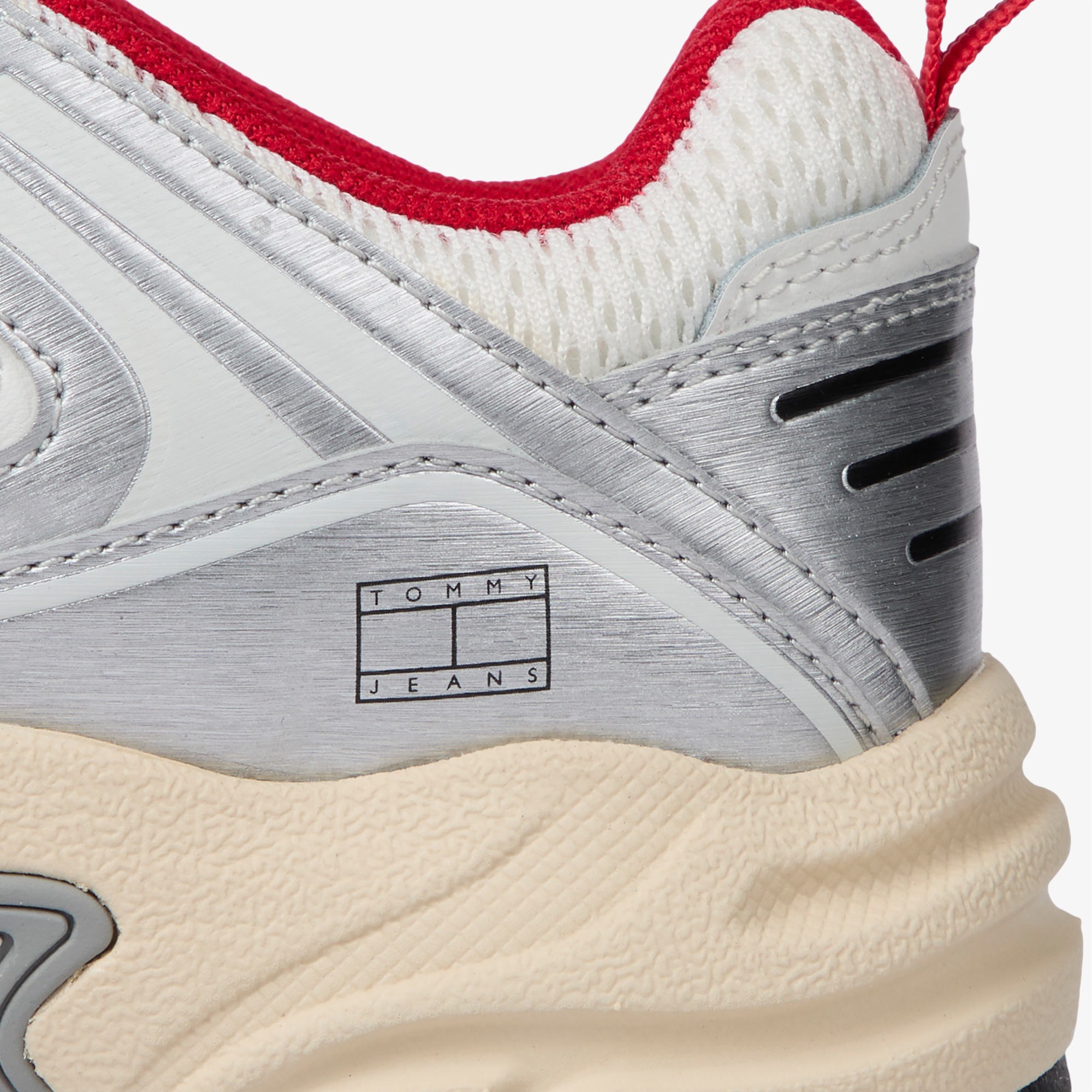 Tommy Hilfiger Archive 97 Metallic Kadın Gri Sneaker