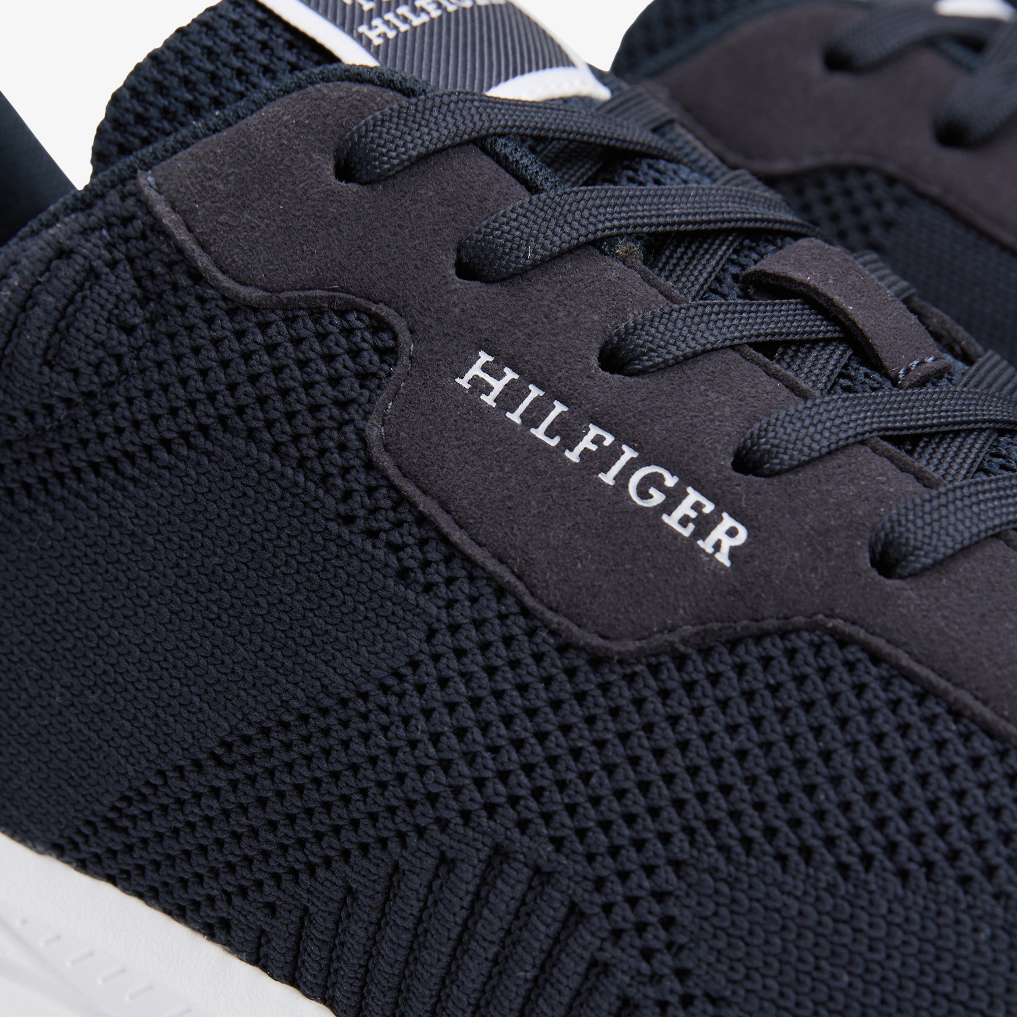 Tommy Hilfiger Lightweight Knit Rwb Erkek Lacivert Spor Ayakkabı