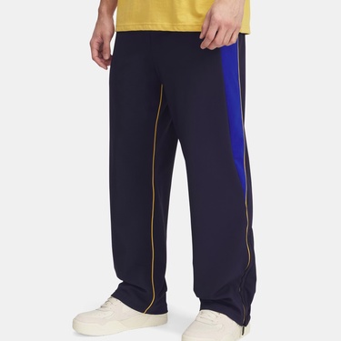  Under Armour Best Tricot Side Stripe Erkek Lacivert Eşofman Altı