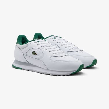  Lacoste Linetrack Erkek Beyaz Sneaker
