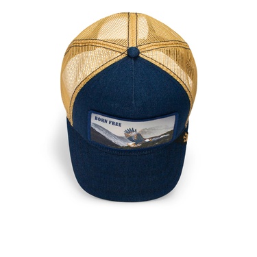  Goorin Bros Born Free Unisex Lacivert Şapka