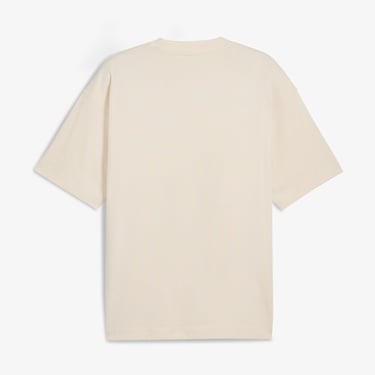  Puma Premium Ess Graphic Erkek Krem T-Shirt