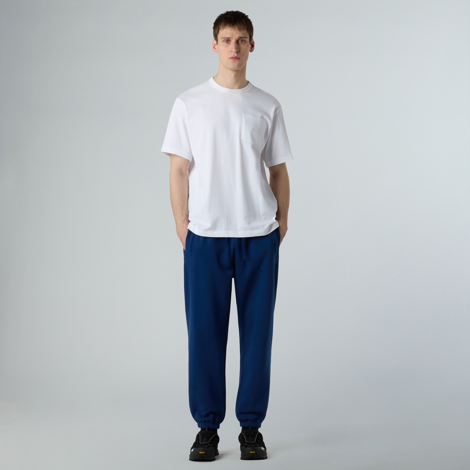 The North Face Dome Relaxed Pocket Erkek Beyaz T-Shirt