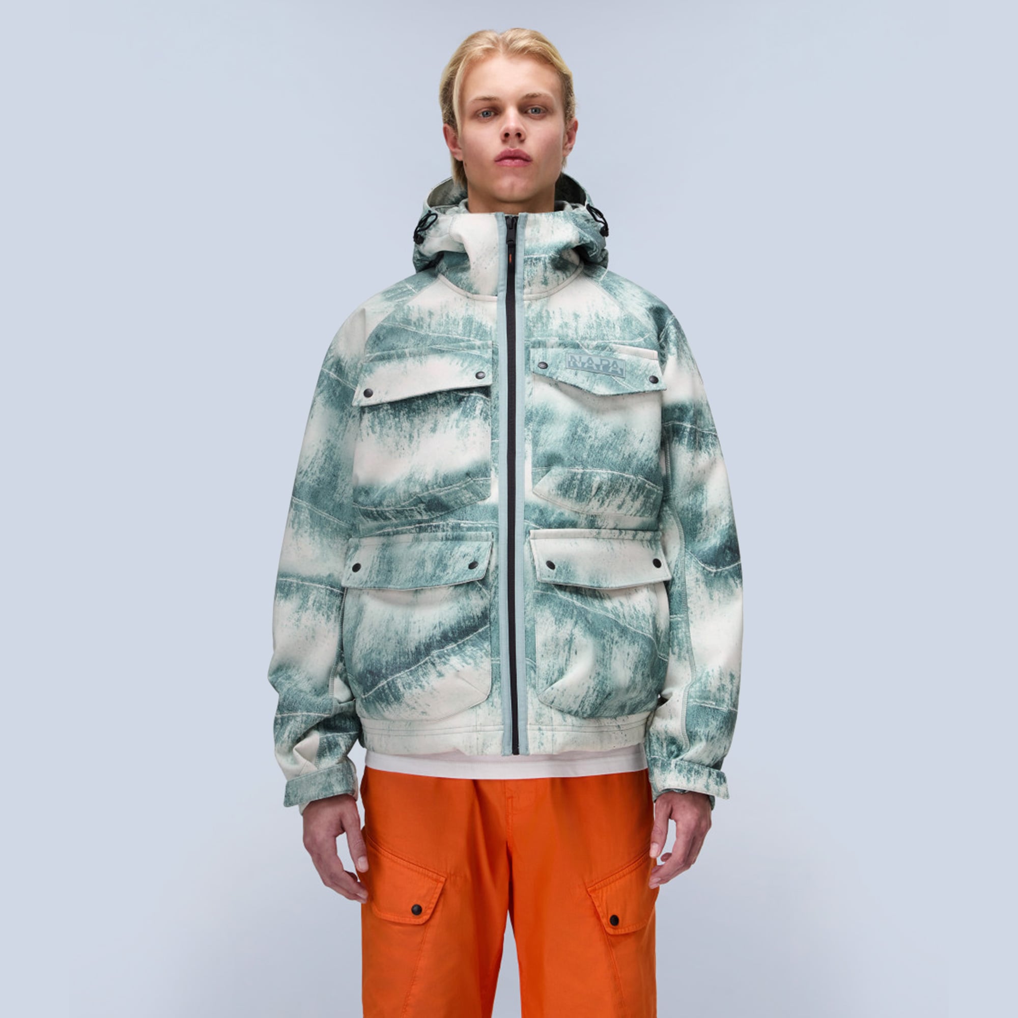  Napapijri  A-Rivalto Aop Erkek Renkli Ceket