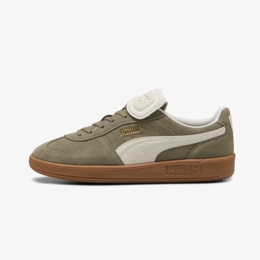  Puma Palermo Premium Suede Erkek Krem Spor Ayakkabı