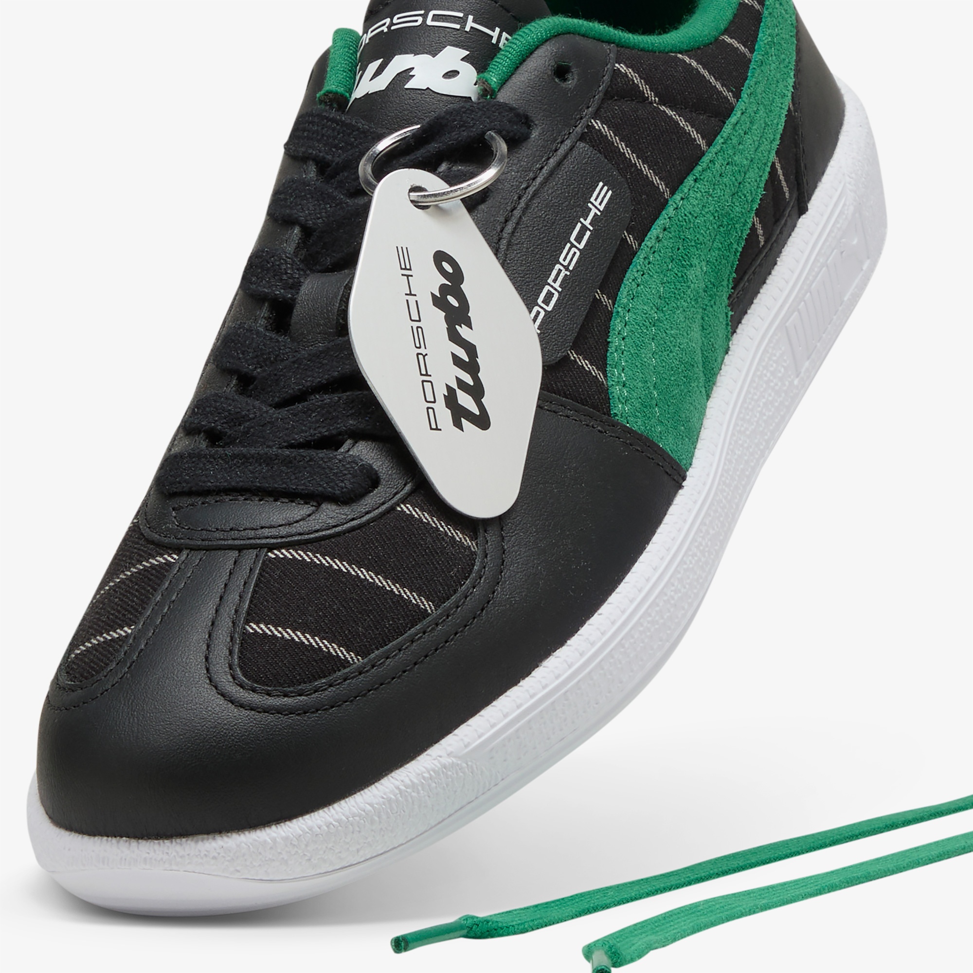 Puma Pl Palermo Pinstripe Erkek Siyah Spor Ayakkabı