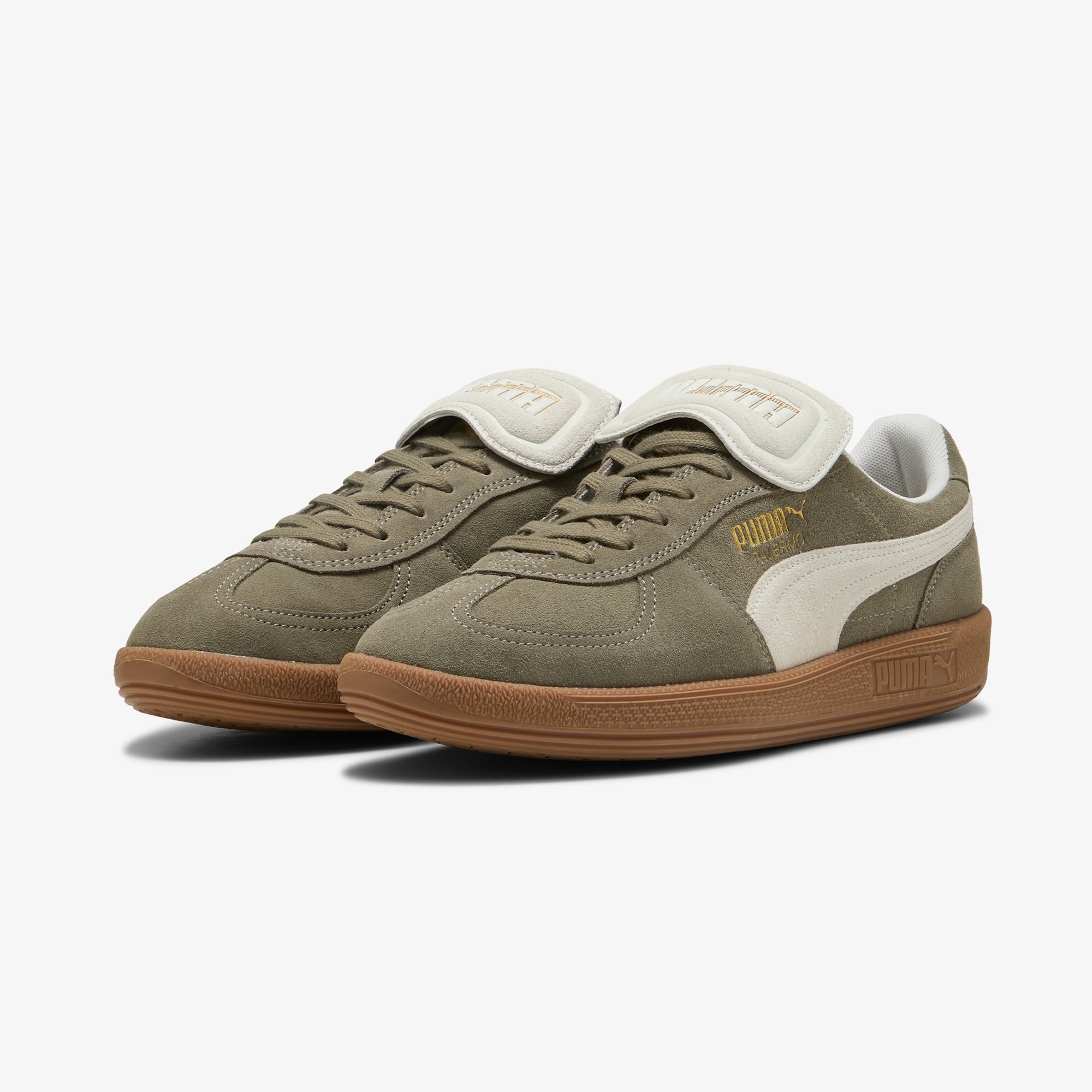 Puma Palermo Premium Suede Erkek Krem Spor Ayakkabı