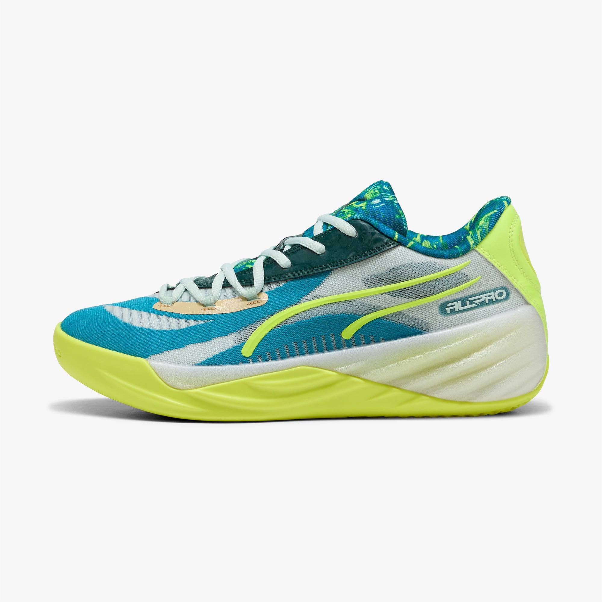 Puma All-Pro Nitro Hoops Dreamz Erkek Mavi Spor Ayakkabı