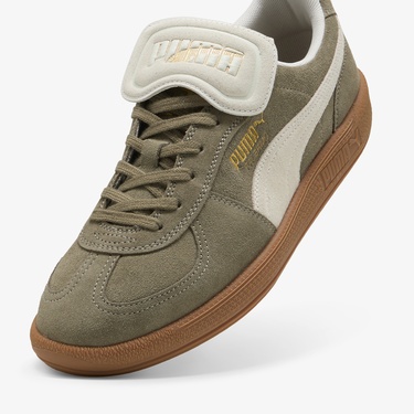  Puma Palermo Premium Suede Erkek Krem Spor Ayakkabı