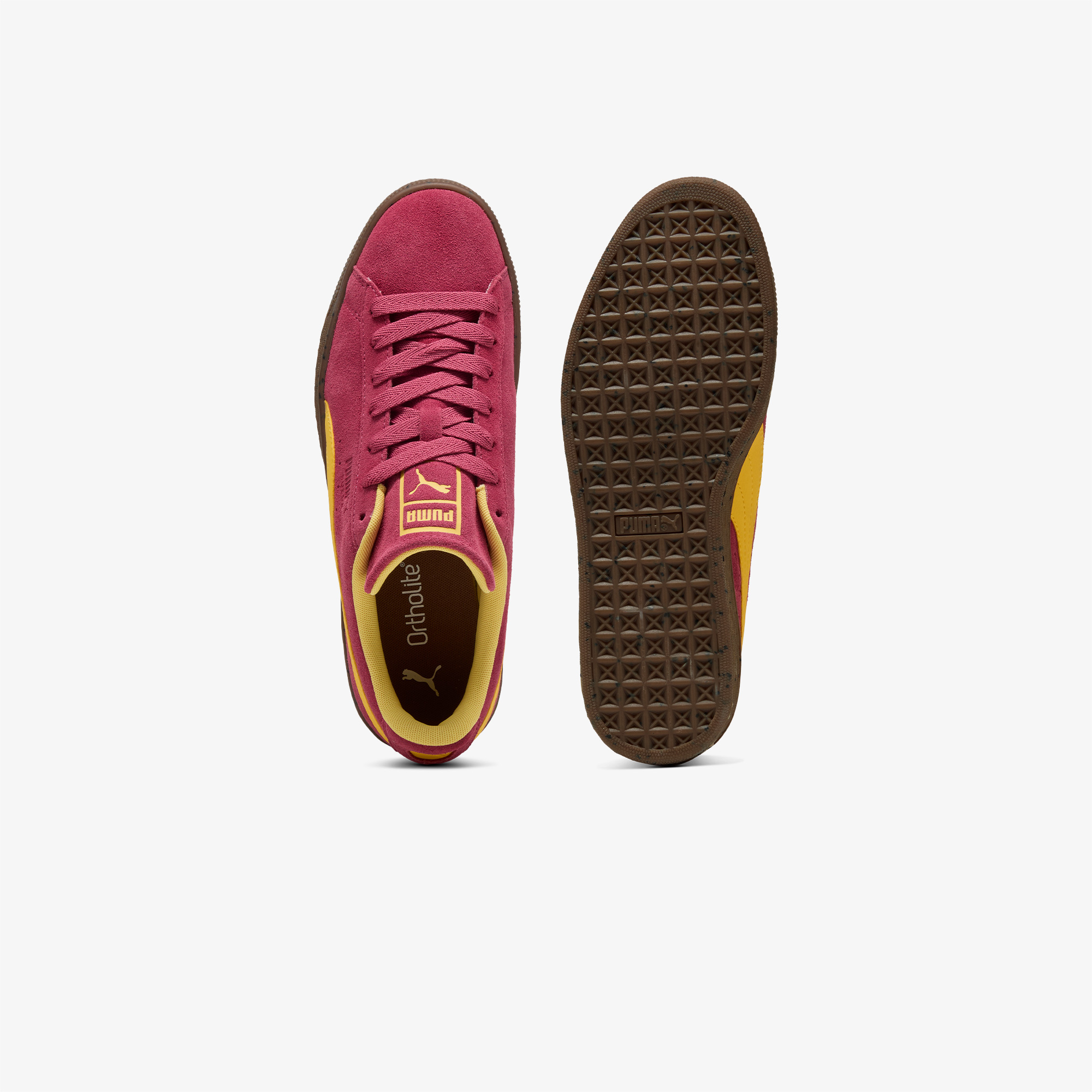 Puma Puma Suede Deco Kadın Sarı Spor Ayakkabı Sneaker | FashFed Sarı - 5. görsel