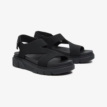  Timberland Greyfield Backstrap Kadın Siyah Sandalet