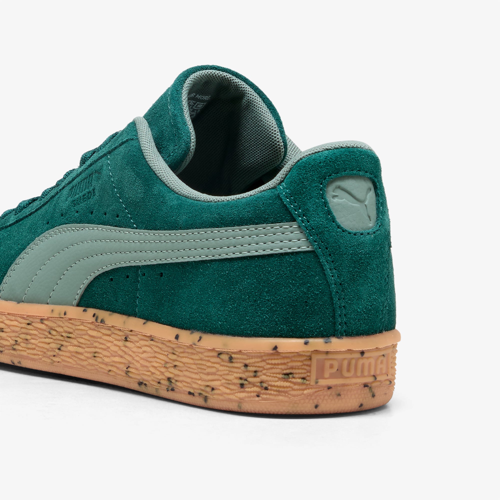 Puma Puma Suede Deco Kadın Yeşil Spor Ayakkabı Sneaker | FashFed Yeşil - 6. görsel