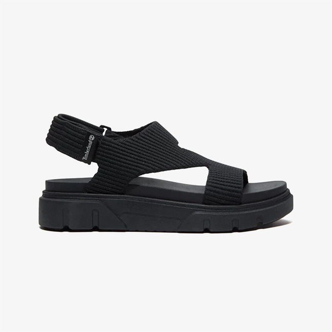 Timberland Greyfield Backstrap Kadın Siyah Sandalet