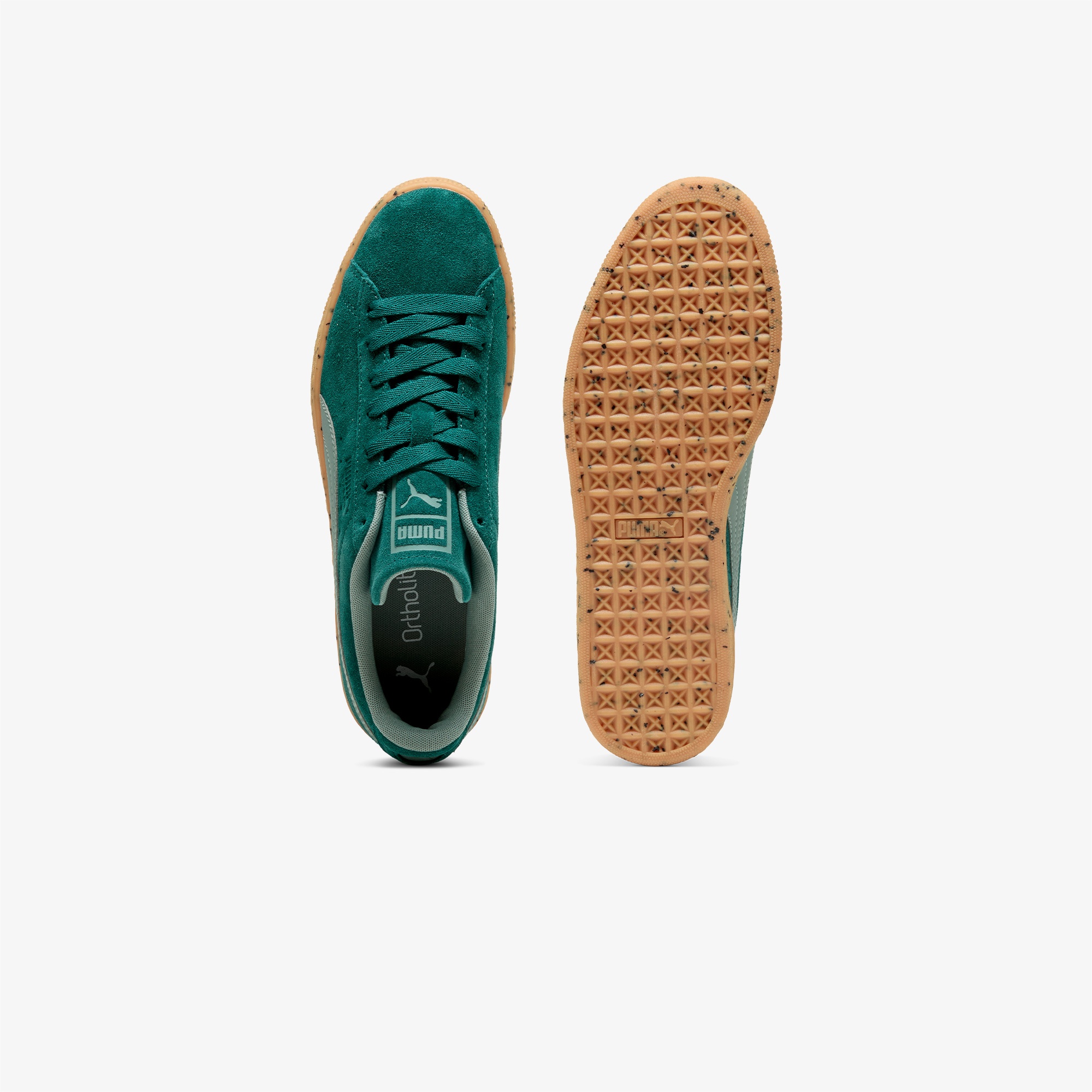 Puma Suede Deco Kadın Yeşil Spor Ayakkabı