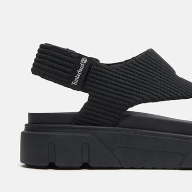  Timberland Greyfield Backstrap Kadın Siyah Sandalet