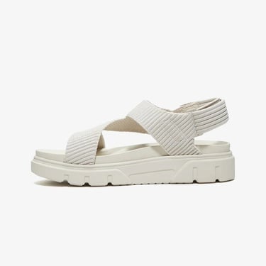  Timberland Greyfield Backstrap Kadın Beyaz Sandalet