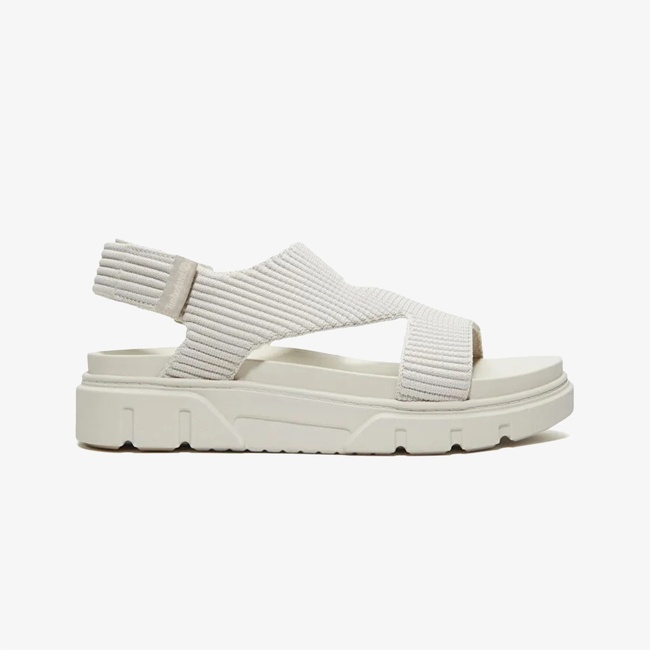  Timberland Greyfield Backstrap Kadın Beyaz Sandalet