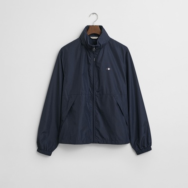  GANT Erkek Lacivert Regular Fit Kapüşonlu Rüzgarlık